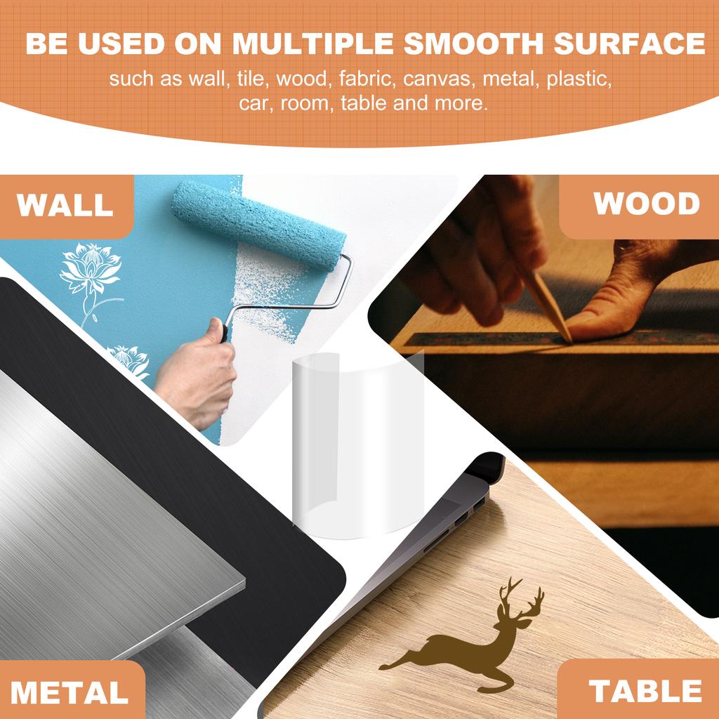 Good-20Pcs Clear Mylar Stencil Sheets 12 Inch Blank Stencil Material Sheets,For Compatible & Silhouette Cutting