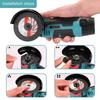 Mini 3-tommers slipeskive: 75mm Sagblad for Fliser, Tre, Metall - 10mm Bor.