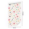 Love Wallpaper White, Coral, Cream and Mint 50x1000