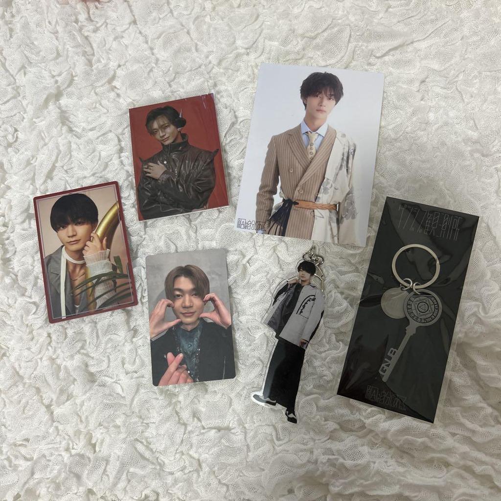 [USED] Genjibu Yoshizawa Kaname The cause is in me. Photo CD Trading card Acrylic key