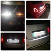 For Fiat 500 Abarth 500C 2007-2016 1/2Pcs Car LED License Plate Light Replacement License Plate Lamp Canbus Error-Free Bulbs