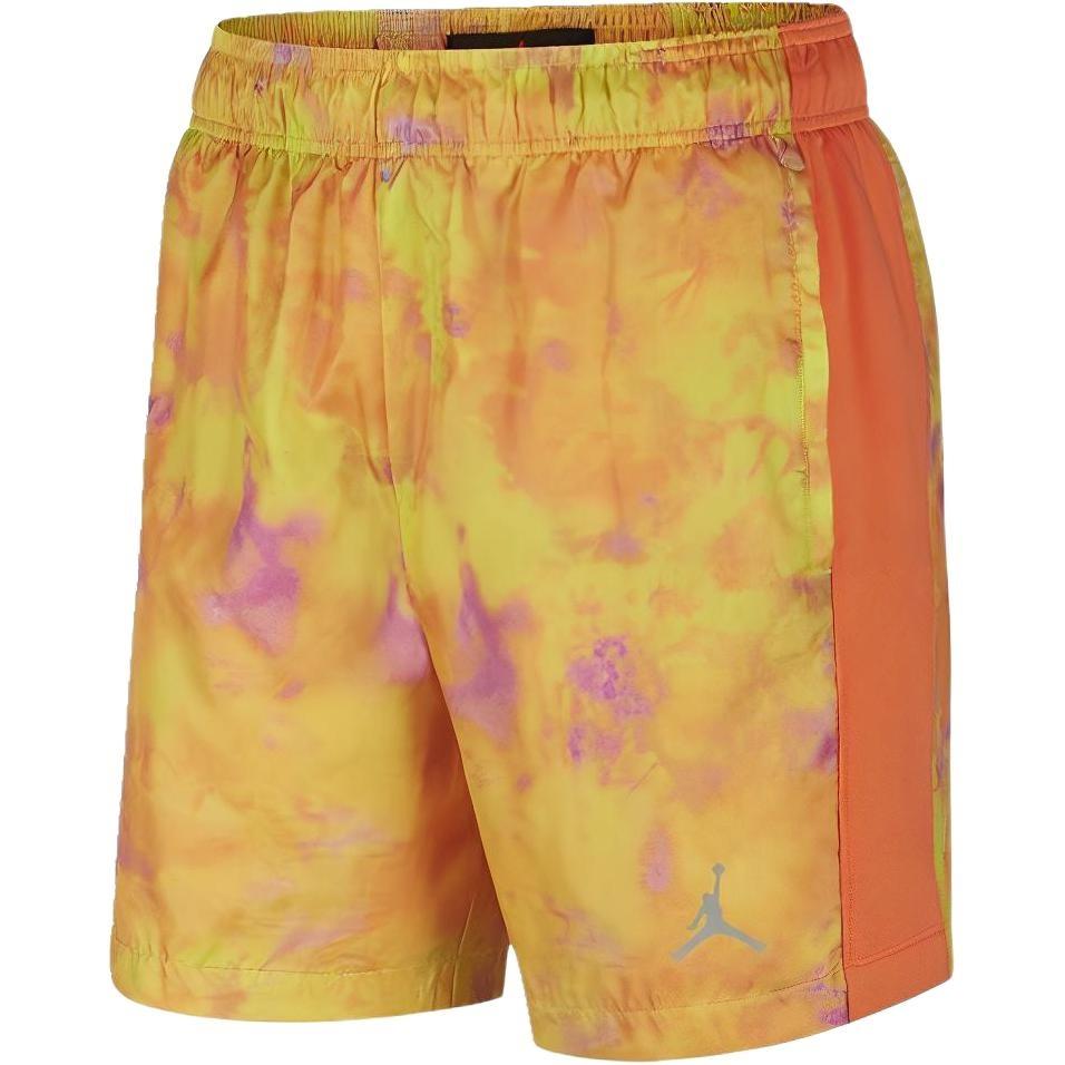 Air Jordan Breathable Basketball Shorts Yellow Men s CD9656-345 L