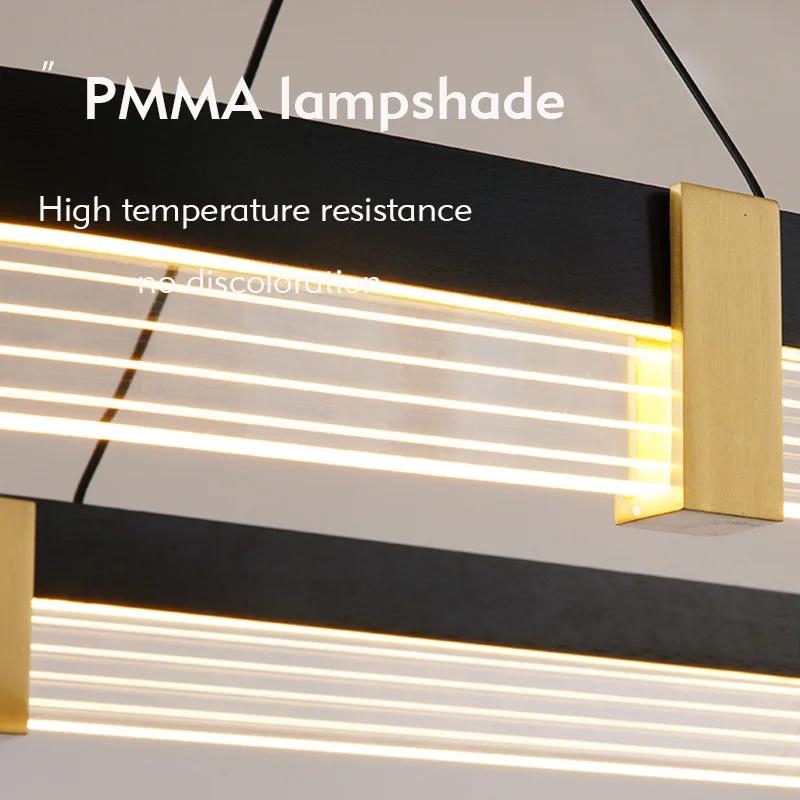 Modern minimalist restaurant pendant light Nordic creative personality designer art bar kitchen long dining table pendant light