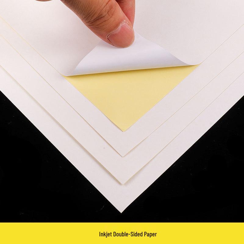 Waterproof Glossy Inkjet/Laser Self-Adhesive Label Paper for Color Printing