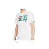 Nike Air Force One Cartoon Print Crew Neck T-Shirt Men Tops White CT6527-100