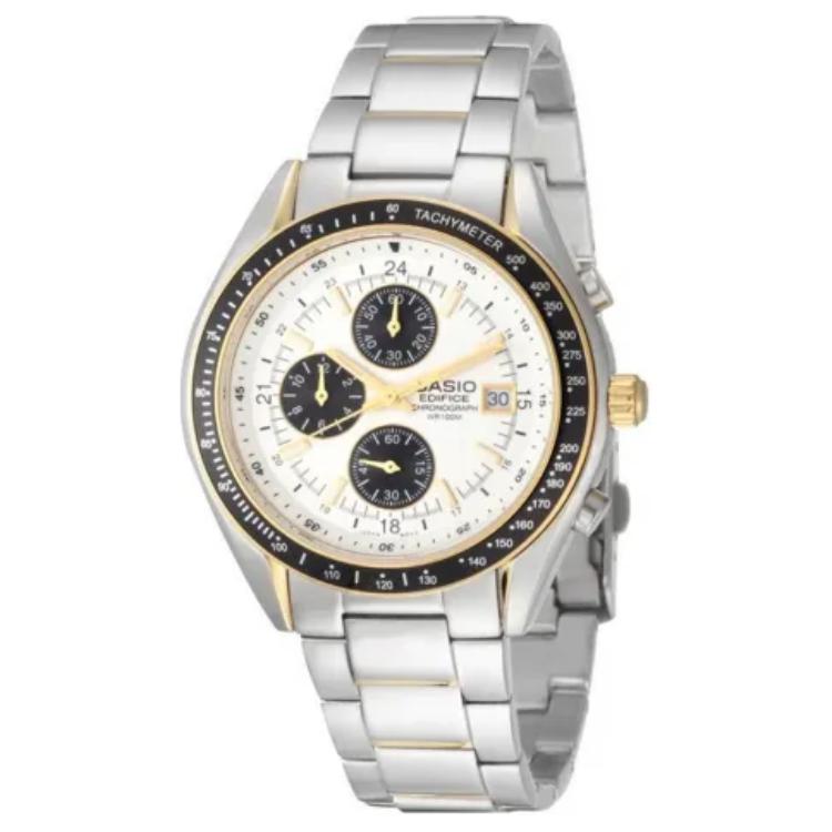 CASIO Men EDIFICE 40mm Silver Watch EF-503SG-7A EF-503SG-7A Silver Dial