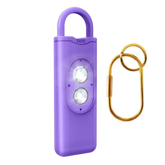 Stroboskop Taschenlampen Schlüsselanhänger 300 Lumen Persönliches Sicherheitslicht mit Schlüsselring Kompakt Tragbar Dual-LED Taschenlampe für Outdoor-Notfälle