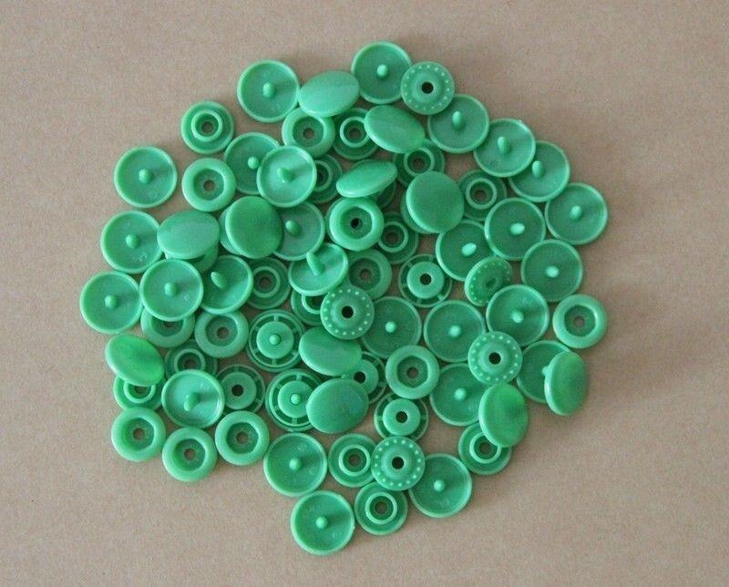 Lots 100PCS Sets Size 16 T3 Resin Button Popper For Cloth Diapers Crafts