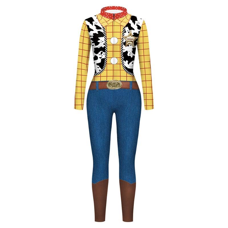 Men's Clothing Jumpsuit Halloween Body Digital Printing Jumpsuit Costume