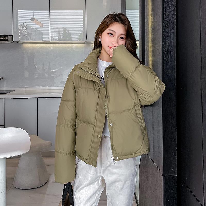 Women S Loose Short Thick Bread Cotton Padded Jacket Casual