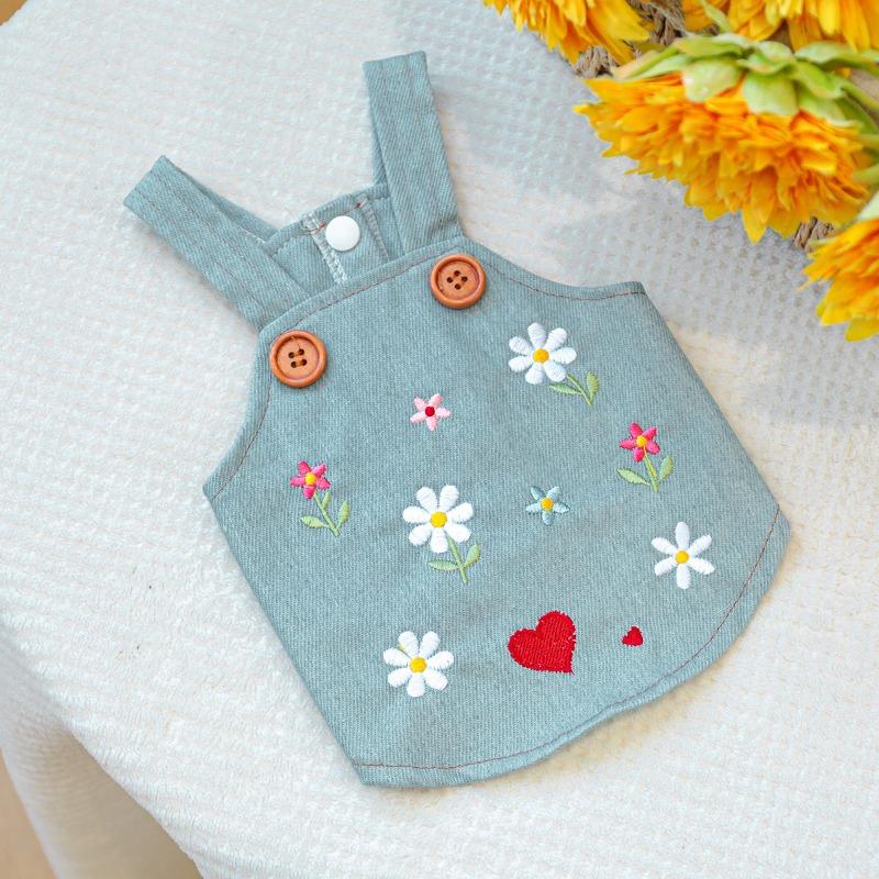 Pet Circle, Pet Clothing Dog Cat Clothing Cute Modern Texas Denim Skirt