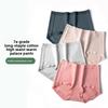 Ladies Autumn and Winter New Products Double Thick Camellia Fragrance Antibacterial Briefs