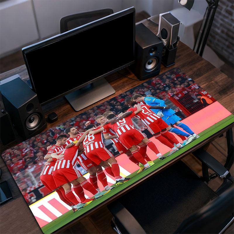 Union Berlin Players Mouse Pad, Large Gaming Desk Mat, Non-slip XXL Mousepad for Laptop & Tablet, Mini PC Playmat with Stitched Edges
