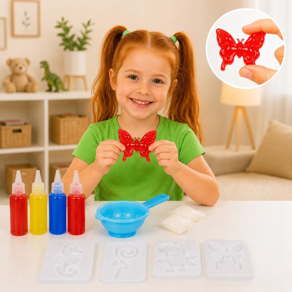 [PACZA] Creative Set for Children Magic Water Gel + Molds Z3422R