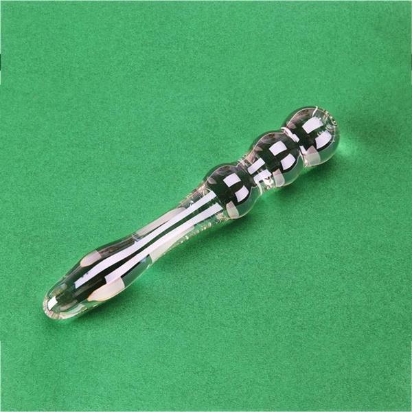 Bagheta de cristal cu margele noi de sticla