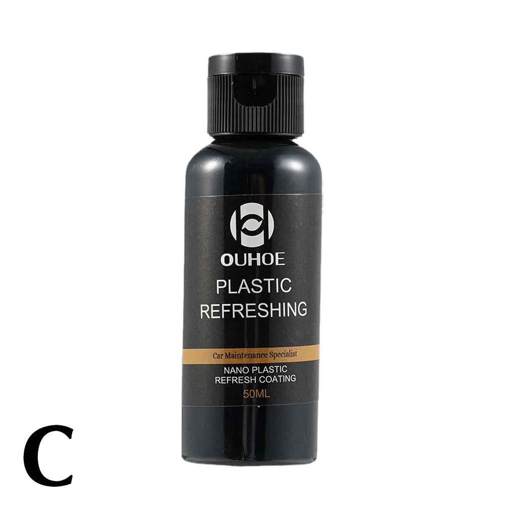 

30 мл/50 мл набор автомобильных пластиковых деталей, средство для восстановления инструментов, панель инструментов, пластиковые детали, восстановление протектора, средство для восстановления, воск, длительная очистка