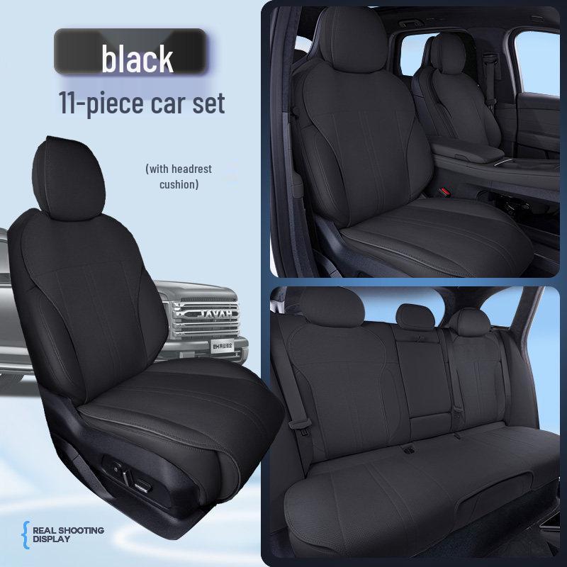 Haval H9 Universal Seat Cushion: Four-Season Breathable Ventilated Cover for Five-Seater Cars.