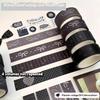 Wing Bow Grid Themed Decorative Tape Set 2/3Pcs INS Style Cute Adhesive Tapes for Journaling Gift Packing DIY Handcrafts