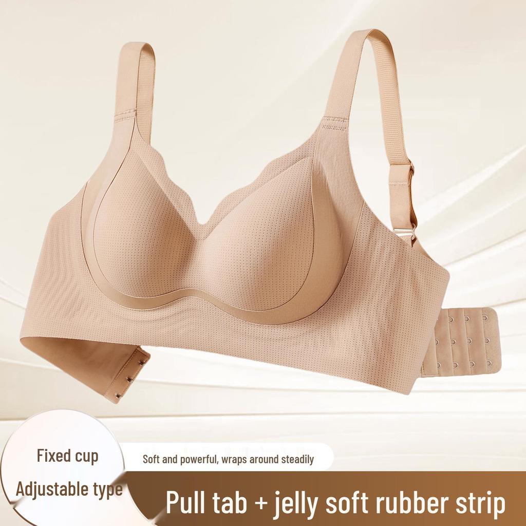 Verstellbarer Push-Up-BH mit Bügelunterstützung und Rückenglättung