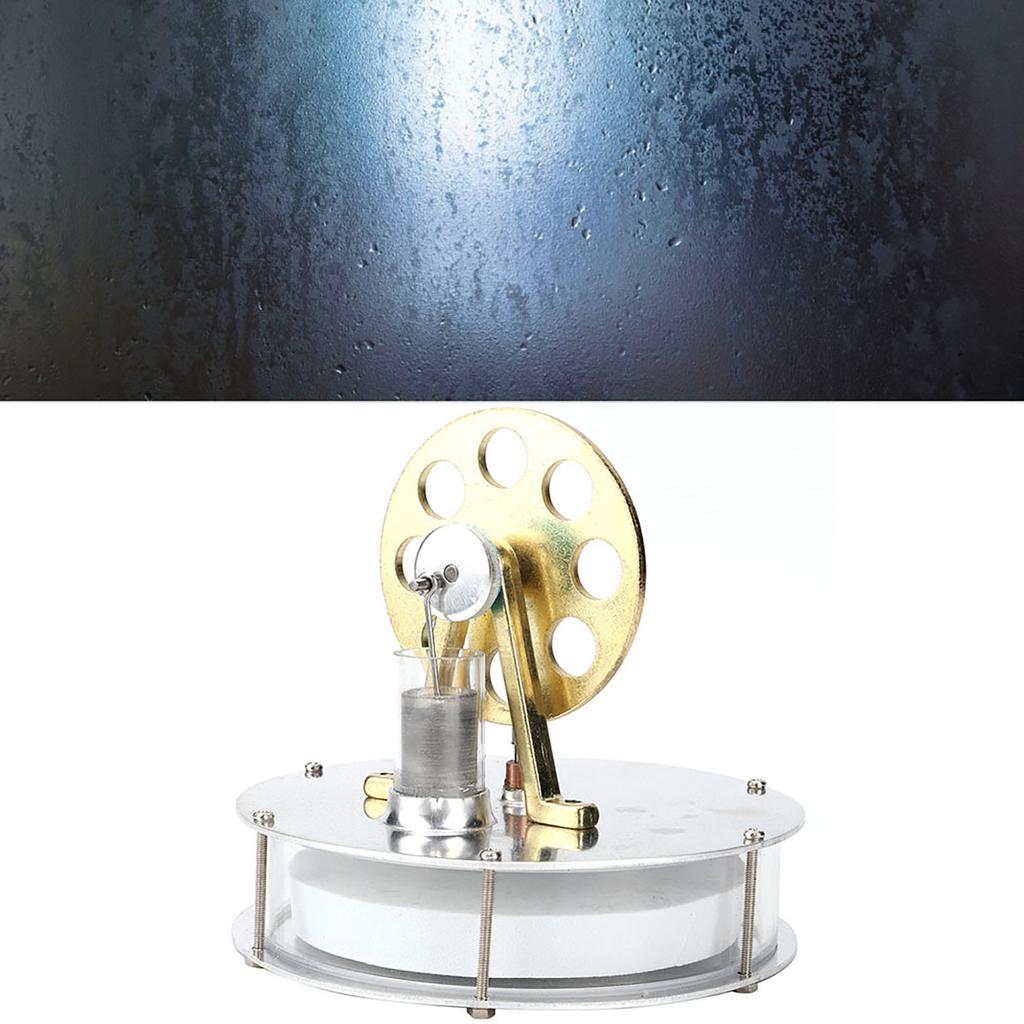 Niedertemperatur-Stirlingmotor-Modell Dampfkraft Physik Spielzeug Labormodell für den Unterricht