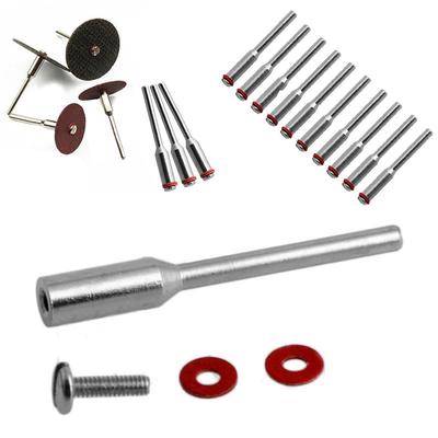 10pcs 2.35mm Screw Mandrel Shank Arbor Cut-off Wheel Disc Holder for Rotary Tool