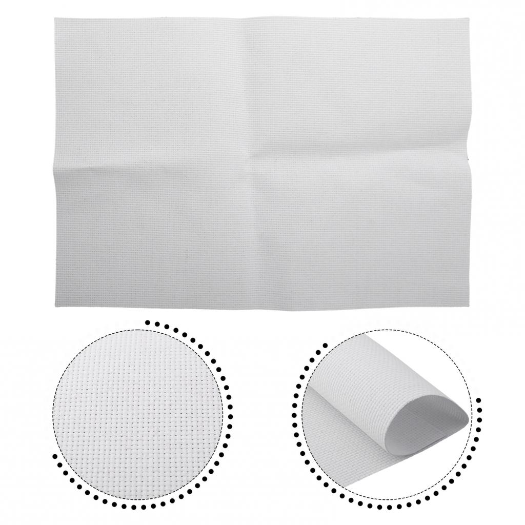 11CT Cloth Cotton Embroidery Cross Stitch Fabric DIY Handcraft Cloth