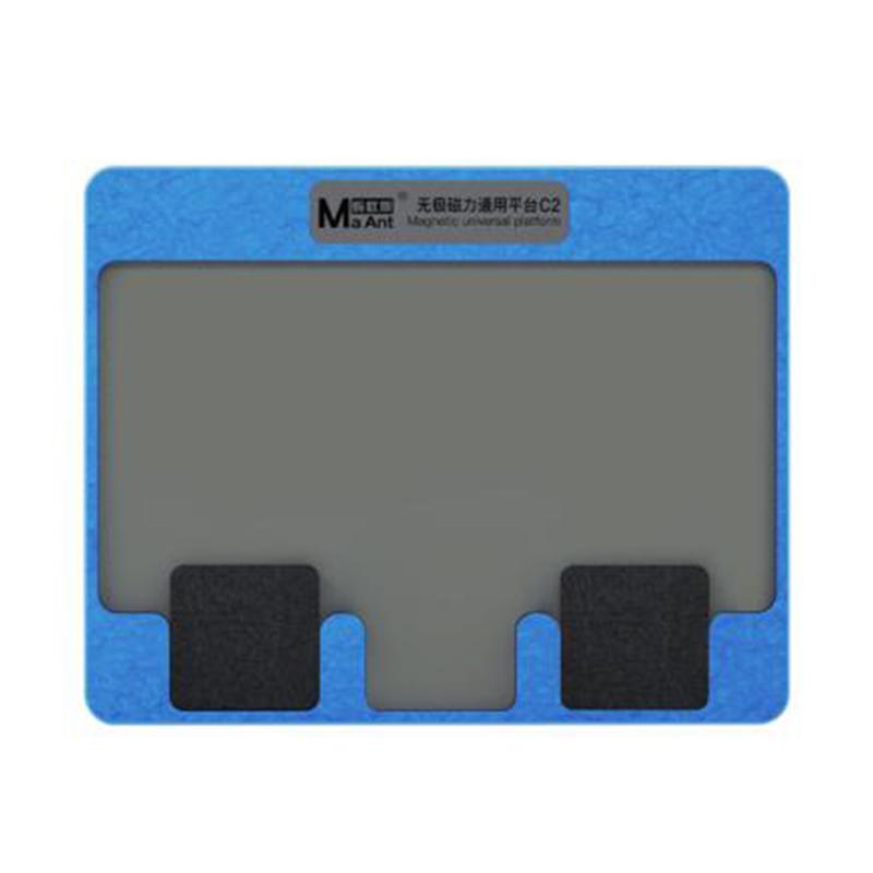MAANT C2 Universal Magnetic Base CPU Motherboard Repair Mid-Layer Tin Soldering Platform for Phone Maintenance