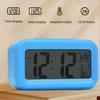 Plastic Digital Clock Temperature Calendar Display 1 Alarm Group Auto Nightlight Snoozes Function Household Essential