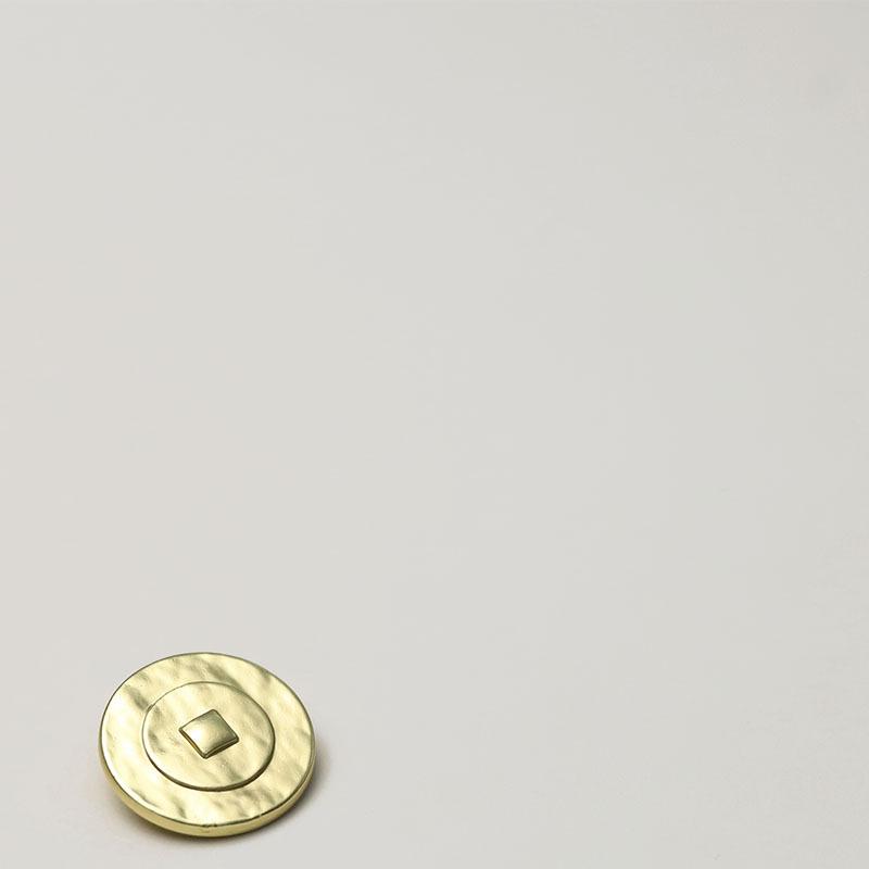 Münzförmige Legierungsknöpfe, Hochfüßiger kleiner Duft, Knöpfe für Kleidung im neuen chinesischen Nationalstil, Mantelanzugknöpfe