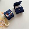 Cute Denim Earphone Bag Case For Earphone Protector Cover Headset Box Cases Wireless Bluetooth Earphone Accessories