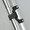 Fahrradpumpenhalter Pumpenhalterung Doppelmund Luftzylinderklemmen Fahrradpumpenhalter Halterung für Pumpen mit 2,4-2,6 cm Durchmesser