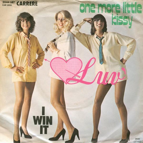 7inch Record LUV' - One More Little Kissy 2044187,CAR2051 CARRERE 1980 Germany Dance & Electronica Used