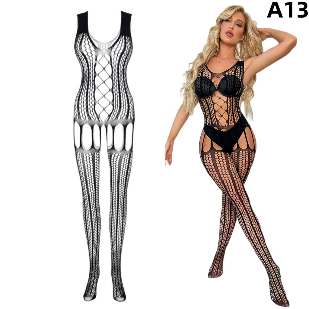 Ženy větší velikosti Žhavé Sexy Body Punčochy Spodní prádlo Květinový vzor Síťované Body Punčochy Body Spodní prádlo Punčochové kalhoty Spodní prádlo Punčochové kalhoty Sexy kostýmy