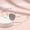 New Cat Eye Photochromic Myopia Glasses Fashion Simple Myopia Glasses Anti-blue Light Color-changing Lens Glasses 0 To -4.0