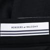 BORDERS at BALCONY BD2321-2N-20 23rd year black twist maxi skirt skirt 38 blackUsed