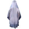 Long Wedding Veil Lace Veils with Hair Comb Wedding Hair Accessories White 2-Layer Wedding Veil