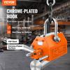 VEVOR Magnetic Lifter, 4400lbs/2000kg Pulling Capacity, 2.5 Safety Factor, Neodymium & Steel, Lifting Magnet with Release, Permanent Lift Magnets