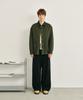 GLW Wide Two-Pleat Cotton Pants Black
