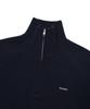 COVERNAT Authentic Wappen Half Zip Knit Dark Navy