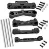 Aluminum Alloy Front & Rear Suspension Mount Set for ARRMA 1/8 Kraton/Notorious/Typhon/Outcast 6S 1/7 Felony/Infraction 6S BLX