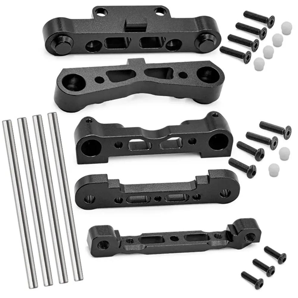 Aluminum Alloy Front & Rear Suspension Mount Set for ARRMA 1/8 Kraton/Notorious/Typhon/Outcast 6S 1/7 Felony/Infraction 6S BLX