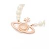 Vivienne WeStwood One Row Pearl Bath Relief Women S Choker Necklace 63010106 02g128