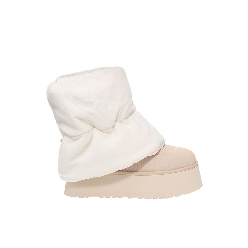 UGG Klasické dámské tenisky Mini Dipper Puffer bílé keramické krémové 1158275-WCRM