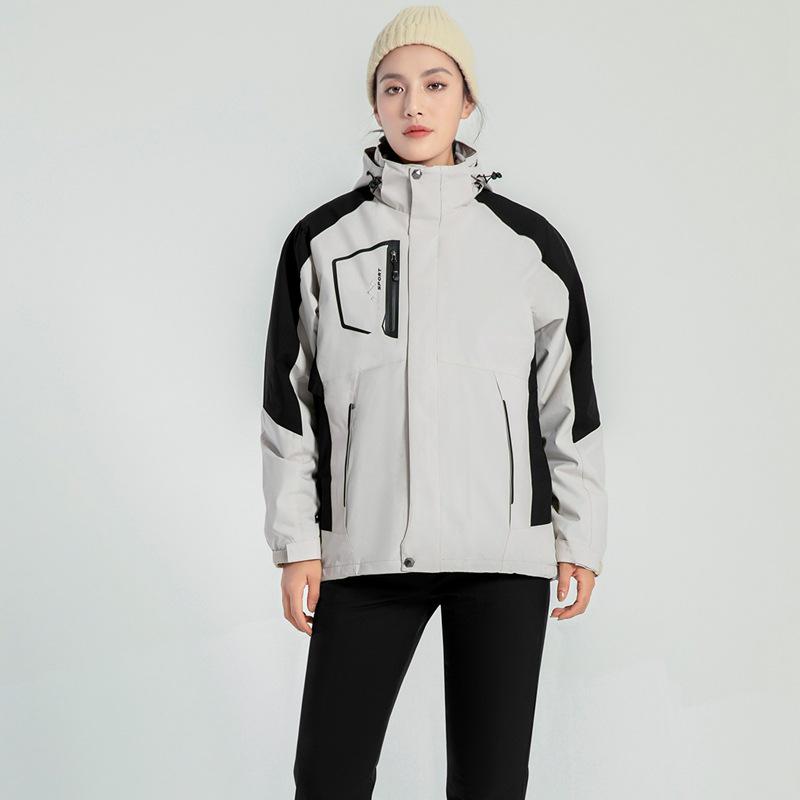 

Унисекс ветровка, повседневная куртка для пары, уличная ветрозащитная куртка для весенних, осенних и зимних видов спорта больших размеров. 2XL