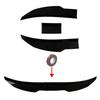 Universal For BMW Accessories 3 Series E92 E93 M3 E90 E46 E36 F30 F35 G20 G28 Car Rear Boot Spoiler Ducktail Highkick DIY Length