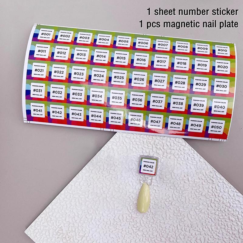 

Магнитный дисплей для типсов, прозрачный, натуральный, цветовая карта, подставка для гель-лака, доска, палитра для ногтей, маникюр, клей для ногтей, практика as the picture