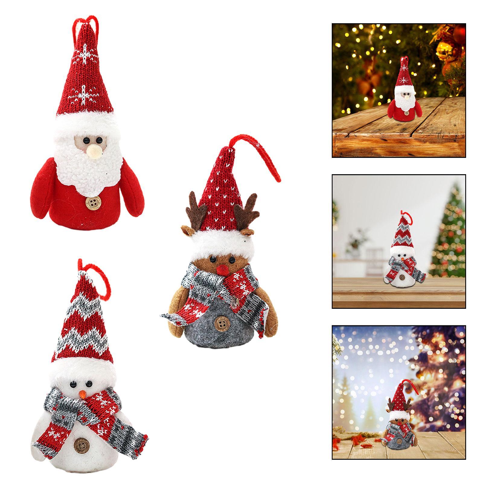 

Lighted Hanging Christmas Decoration Office Dorm Nursery Indoor Stuffed Doll