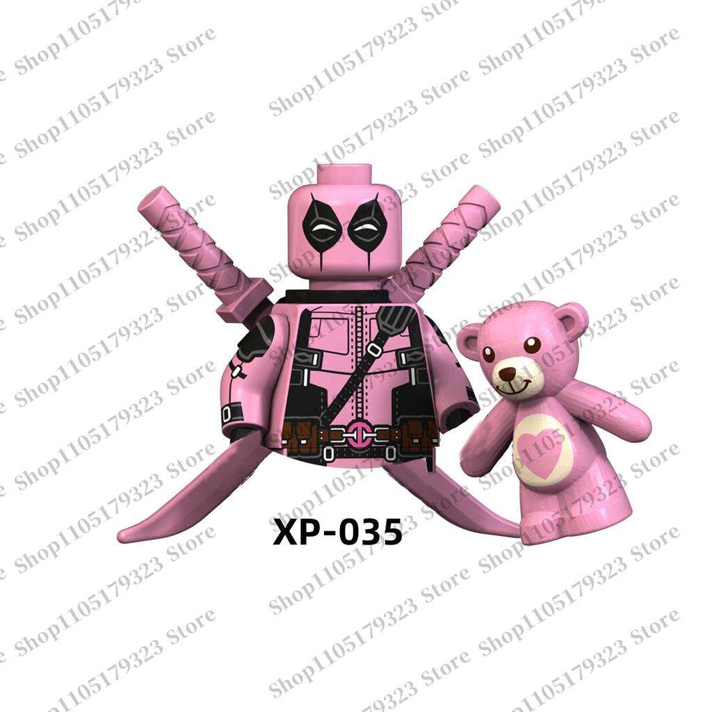 Hot toy dolls building block Mini action Superhero The Flash Superman Brick block toys children's toys gifts