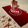 Club Atletico Independiente Microfiber Beach Towel, Lightweight And Quick-Dry, for Summer Travel, Beach Essential, Swimming Pool