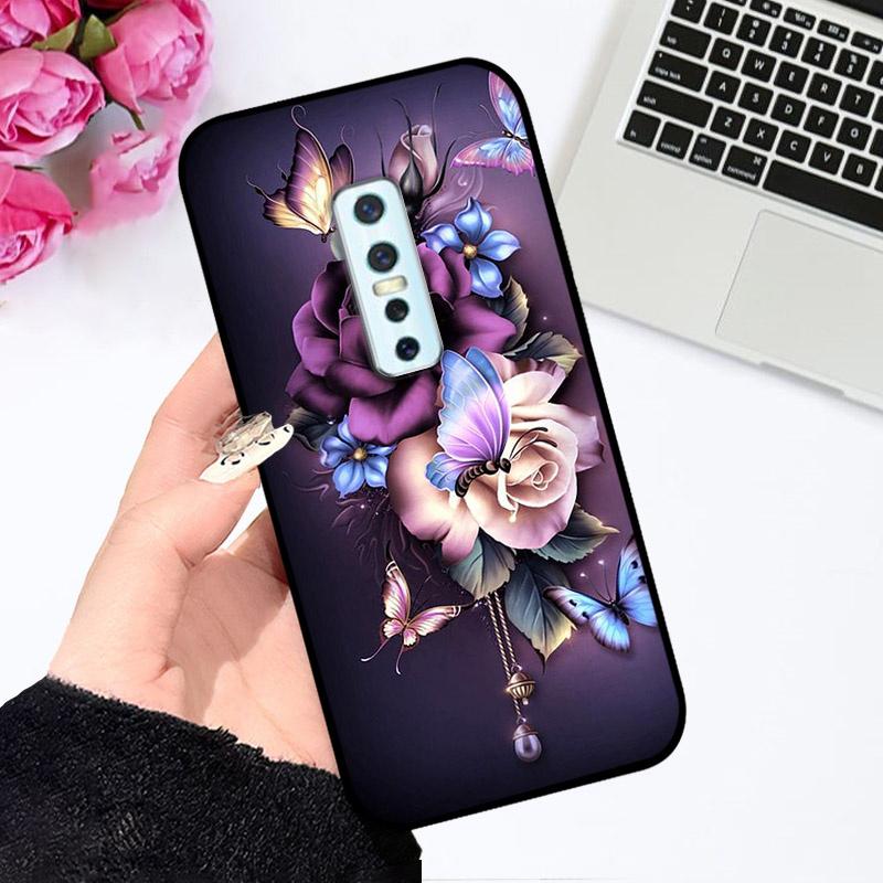 Cases For vivo V17 Pro Cute Astronaut Fashion Shockproof Soft Bumper For Vivo V17 Pro V17Pro 1909 1910 Coque V 17 Pro Capa